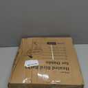 Heated Bird Baths for Outdoors, 100W Heated Bird Bath for Deck Railing, Heated Birdbath with Thermostat Control, Heated Bird Bath for Outside Winter Garden Patio Yard (Blue)