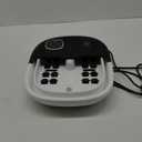 Medical king Foot Spa with Heat and Massage and Jets Includes A Remote Control A Pumice Stone Collapsible Massager with Bubbles and Vibration