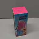 Dan&Darci Decorate Your Own Glow-in-The-Dark Water Bottle Kit for Girls - Christmas Gifts for Girl Ages 4-6 5-7 6-8 - 4 5 6 7 8 Year Old Birthday Gift Ideas - Arts and Crafts for Kids Age 6-8