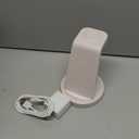 Anlmz 3 in 1 Charging Station for iPhone, Wireless Charger for iPhone 17 16e 16 15 14 13 12 11 X Pro Max & Apple Watch - Charging Stand Dock for AirPods (Pink)