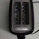 Toastmaster 2-Slice Cool Touch Toaster, black with stainless accent