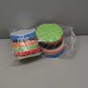 BBTO 12 Pieces Buffing Polishing Pads 6 Inch Compound Buffing Sponge Pads Cutting Polishing Kit for Car Buffer Compounding and Waxing