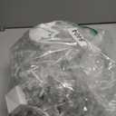 Christmas Snowflake Icicle Lights - 13ft 192LED Snowflake Drops, 12 Modes and Timer, IP65 Waterproof Connectable Christmas Lights for House Eave Window Indoor Outdoor, White