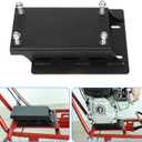 YOXUFA Torque Converter Motor Engine Riser Plate Kit Replacement for Predator 212cc 224cc 196cc 6.5hp Coleman CT200U BT200X Baja Warrior Massimo MB200 GX160 GX200 Engine Mini Bike Go Kart Parts