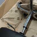 Ergonomic Saddle Chair,Heavy-Duty Rolling Stool with Wheels, No Back