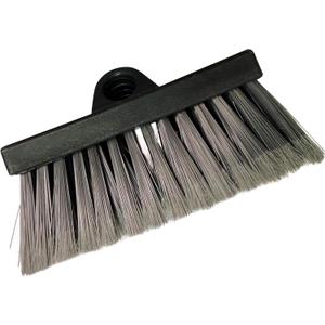 DOCA Scrub Brush Attachment for Long Handle Extension Pole - Outdoor Broom and Scrubbing Brush for House Floor, Deck, Patio, Car - Soft Brush (Head Only - No Pole)