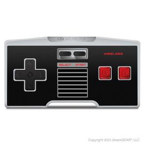 My Arcade GamePad Combo Kit - NES Wireless Controllers + 10 Foot Extension Cable for the NES Classic Edition System