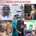 6001 Filter Cartridges for Respirator, Paint, Chemical Gas and Pollen, Organic Vapor Cartridge, Replacement Respirator Filters for 6200, 6502, 7502, 6800, 4008, FF402 Respirator(5 Pair)