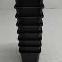 Bed Risers 3 Inch Heavy Duty, Furniture Risers for Bed Frame, Couch, Desk, Chair, Lifts Up to 1,500 lb, Set of 8, Black (3 Inch(Basic), Black(8 Pack))