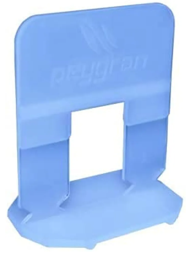 Peygran® 1/51" (0.5mm) 500 Spacers Leveler Clips for Tile Leveling System, Professional Ceramic Tile and Stone Installation