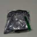 6 Pairs Non Binding Loose Fit Ankle Socks - Seamless Wide Thin Crew Socks with No Elastic Top for Men & Women, Plus (as shown in the pictures, Black)