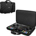 DJ Case - 28.8"x16"x4.3" - Fits Pioneer DJ Controller DDJ-1000,DDJ-1000SR,DDJ-FLX10 - Hard Shell Traveling Case - EVA Protection - For DJ Equipment