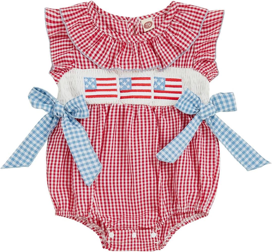 My 1st Baby Girl Halloween Outfit Smocked Baby Girl Clothes Pumpkin Short Sleeve Bubble Romper Winter Bodysuits (2-3T)