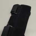 Elbow Brace for Cubital Tunnel, Ulnar Nerve Entrapment brace, Adjustable Elbow Splint for Sleeping, Tennis Elbow, Tendonitis, Comfortable Stabilizer Support for Men and Women (One Size, Black)