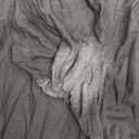 Huukeay 4 Pack Women's Maternity Shirts, Crew Neck Maternity Top Short Sleeve Casual Cotton Tee Side Ruched Pregnancy Clothes (Black, White, Coffee, Navy Blue)