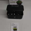 Ahopegarden Indoor Garden Hydroponics Growing System: 10 Pods Plant Germination Kit Aeroponic Herb Vegetable Growth Lamp Countertop with LED Grow Light - Hydrophonic Planter Grower Harvest Lettuce (Black)