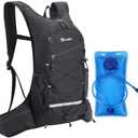 Hydration Backpack 18L with 2L Water Bladder Large Capacity & Lightweight Water Pack Backpack for Hiking, Cycling, Running