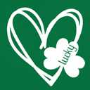 St Patricks Day Shirt for Women Shamrock St Paddys Day T-Shirt Lucky Clover Tee Top (Small, Green7)