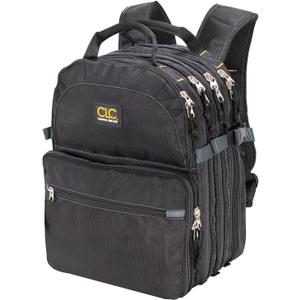 Custom Leathercraft1132 75-Pocket Tool Backpack