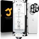 HOMEMO [2+2 Pack] for OnePlus 13 5G Screen Protector, Ceramic Film, Camera Lens Protectors, Ultra Clear, Fingerprint Compatible, Anti-Scratch, Case Friendly