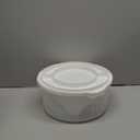 Evelots 2-Pack 10-Inch Airtight Food Storage Container with Lid - Portable Carrier for Pies, Cakes, Cupcakes & More - BPA-Free Clear Plastic - Secure & Easy Transport