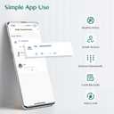 Keypad Smart Door Lock with Knob, Yamiry Keyless Entry Digital Lock with Handle, Fingerprint Electronic Knob for Front Door