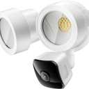 Wired Floodlight Camera | Home Security Camera Outdoor with 3K UHD | 2200-Lumen | Motion Sensor, Color Night Vision, 105dB Siren, 270 Wide View,2-Way Audio (2025) (White)
