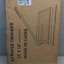18-Inch Guillotine Paper Cutter with Safety Lock