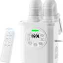 Portable blanket warmer with remote control, comfortable warm air on the bed, sweat drying, suitable for climate change, suitable for all seasons, can dry shoes, clothes, blanket warmer, bed warmer