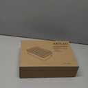 ARTLEO Ice Cube Maker Trays for Freezer with Lid and Storage Bin, Easy Release 24 Nice Size Ice Cubes Trays 2 pack with Cover, Scooper, Flexible Plastic Ice Mold, BPA Free Ice Bucket Kit