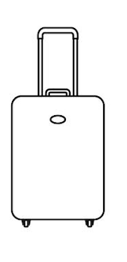 Juicy Couture Belinda 21" Spinner Carry-On Luggage, Black