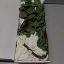 Real Touch White Faux Hydrangea And Eucalyptus Arrangement, Faux Floral Arrangements, Hyper Realistic Artificial Flowers, White Centerpieces For Kitchen Dining Coffee Table Decor, 5 Heads + Greenery