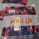 3 x BTFBM Women Summer Dresses Casual Sleeveless Floral Maxi Dresses (Blue, L)