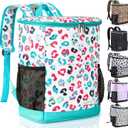 Wolka Cooler Backpack 30 Cans,Portable Backpack Coolers Insulated Leak Proof,Waterproof Soft Sided Cooler Bag for Travel,Beach,Camping,Picnic,Lunch Backpack for Women (Water Elf)