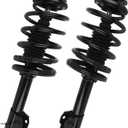 KUSATEC Front Pair Complete Struts Shock Absorber fit for 2002-2006 Nissan Sentra, 172106 172105 Struts with Coil Spring Assemblies
