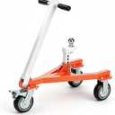 Trailer Dolly Heavy Duty 20,000LBS Load 3500Lbs Tongue Weight Trailer Mover | with 2'' & 2-5/16'' Receiving Tongues, 360 Swivel Wheels with Brake, Angle Adjustable, Suitable for RV Boat Motorcycle