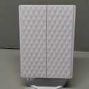 Makeup Mirror Vanity Mirror with Lights 1X 2X 3X 10X Magnification, Lighted Makeup Mirror, Touch Control, Tri-Fold Portable LED Makeup Vanity, Two Power Supply Modes, White