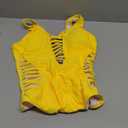 Aqua Eve Women Sexy One Piece Swimsuits Plunge Deep V Neck Cutout Bathing Suits (Medium, Neon Yellow)
