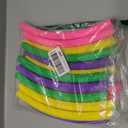 2 Pack Color Hoop - Size & Length Adjustable, Plastic Toys for Kids & Party Games, Gymnastics & Dog Agility Equipment, Christmas Wreath