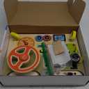 Montessori Toddler Toys - Baby Wooden Busy Board - Sensory Toys with Light Switch - Travel Toys for Educational Toddler Activities for Toddlers 1 2 3 4+ Year Old