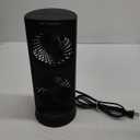 Dr. Prepare Desk Fan Tower Fan Cooling Fan, Portable Oscillating Fan with 3-Speed Options, Dual Air Circulation, 110 Oscillation, 3 Timers, Table Fan for Bedroom Dorm Room Office Desktop, 13 inch