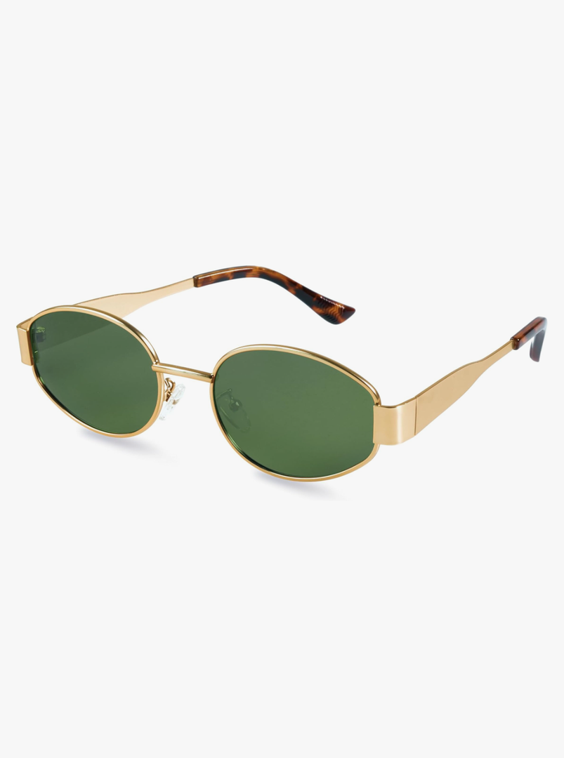 livho 2025 Trendy Oval Sunglasses - Stylish Polarized Shades for Everyday - Retro Metal Frames