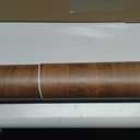 Walnut Wood Contact Paper 31x157 inch Wood Peel and Stick Wallpaper Matt Thick Wooden Look Wallpaper Self-Adhesive Removable Wood Vinyl Wrap Wrap Furniture Decor Sticker for Countertop Cabinet