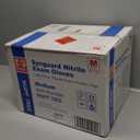 Basic Medical Blue Nitrile Exam Gloves, Latex-Free & Powder-Free Food-Safe House Cleaning Disposable Glove (1000 Pcs)