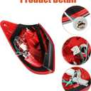 labwork Right Passenger Side Tail Light Assembly Replacement for Toyota RAV4 2006-2008 Rear Brake Light 8155142100, TO2819127
