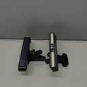 Clip On Solar Motion Lights Outdoor, 2 Pack 3 Modes Fence Lights Solar Powered, 36 LEDs 6500K Waterproof, Portable Security Light for Yard, Camping, Garage(Cold White)