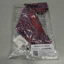 Amazon Essentials Women's Side Tab Bikini Swimsuit Bottom (Large, Brick Red Leopard)