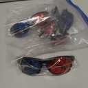 1Pcs Black Adult Black Frame Red Blue 3D Glasses for Dimensional Anaglyph Movie Game 3D Viewing Glasses