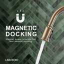 Champagne Gold Kitchen Faucet with Pull Down Sprayer