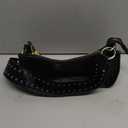 Shoulder Bag for Women Cute Hobo Purses and Handbags Retro Clutch Underarm Purse with 2 Removable Strap (Black)